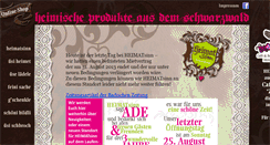 Desktop Screenshot of heimatsinn-schwarzwald.de